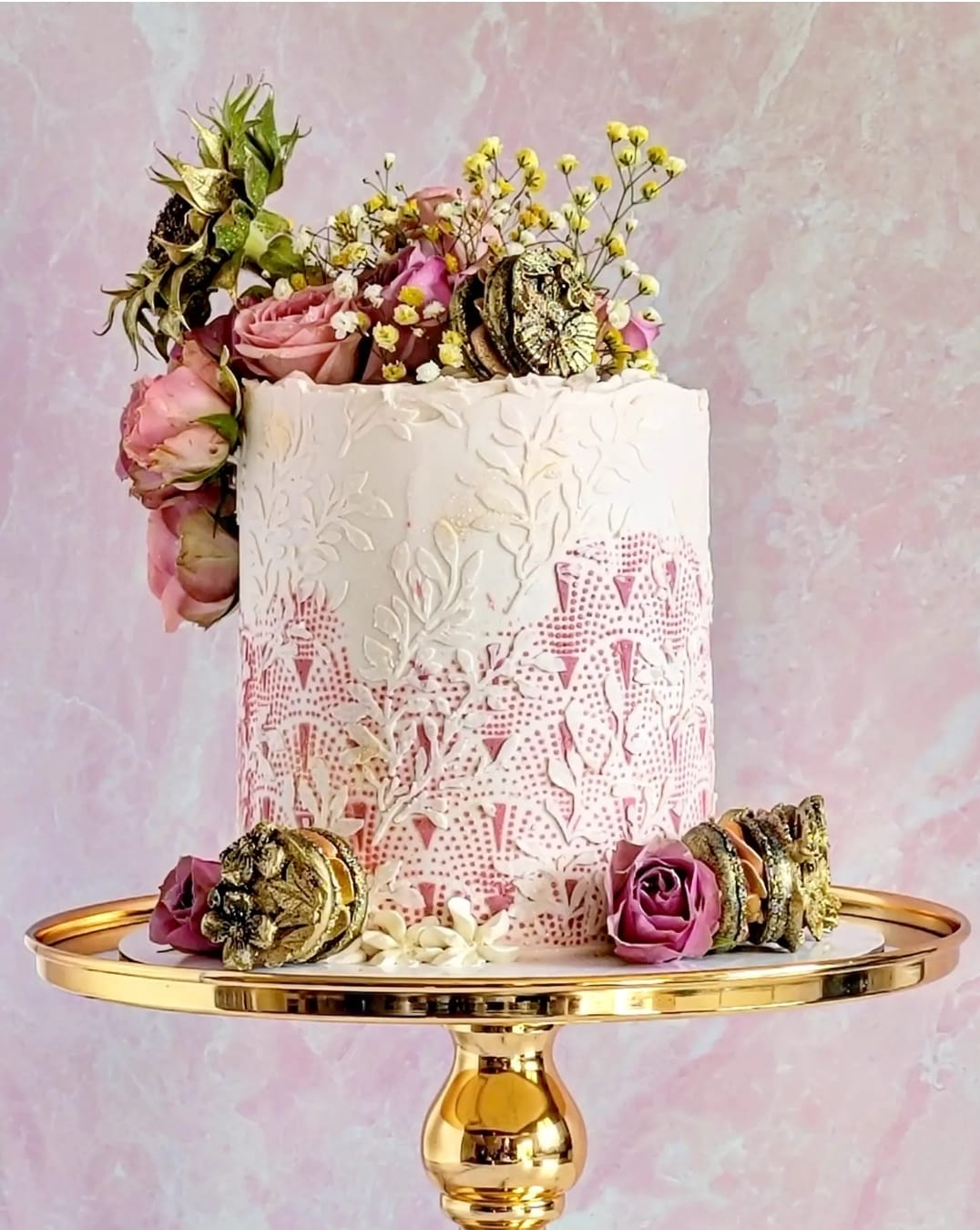 FATIMA Cake Stencil – Cakes by Angela Morrison