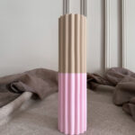 Ribbed textures rolling pin for fondant