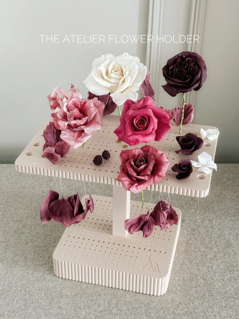 Sugar flowers holder dryer